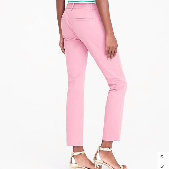 NWT JCrew Laney Chino Pants burgundy🌟 - Picture 2 of 4